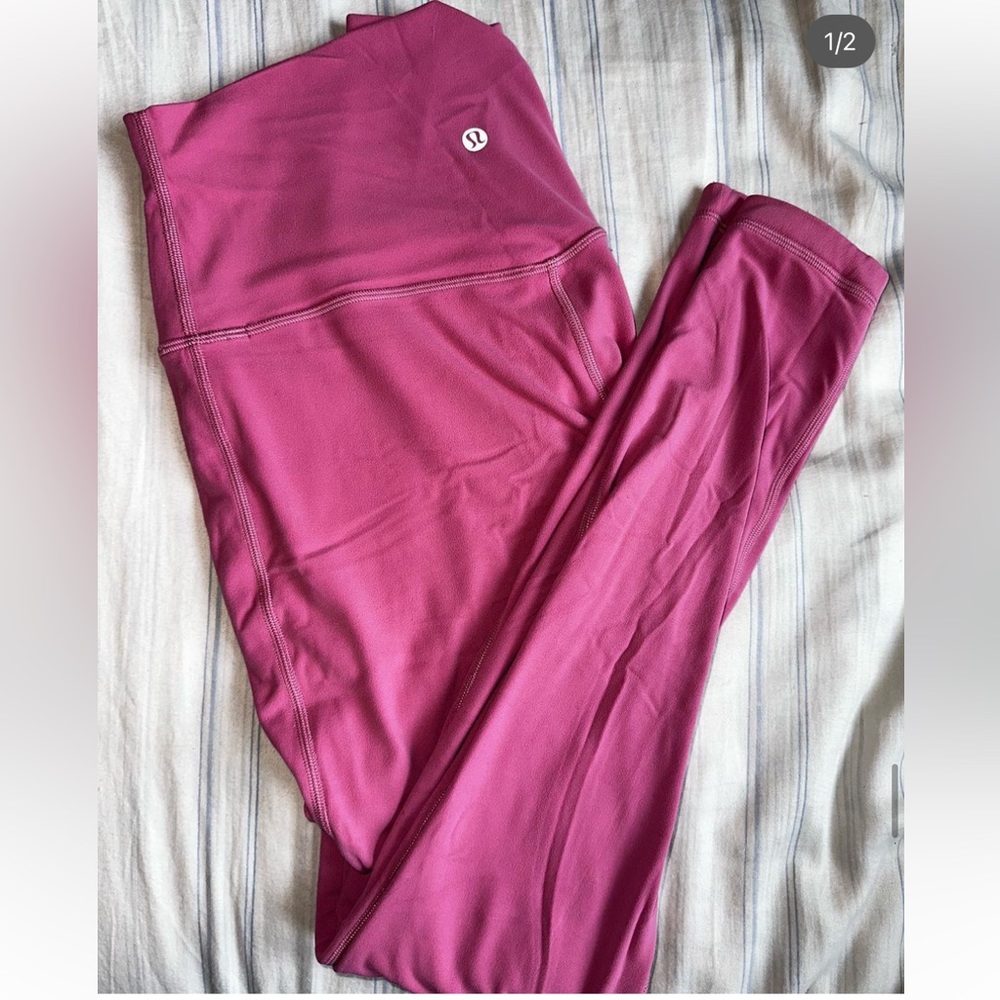Pink leggings
